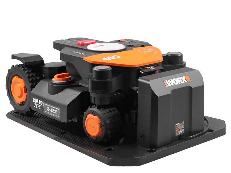 Worx Landroid Vision Cloud WR344E - Robot Tagliaerba 4WD - Senza impianto