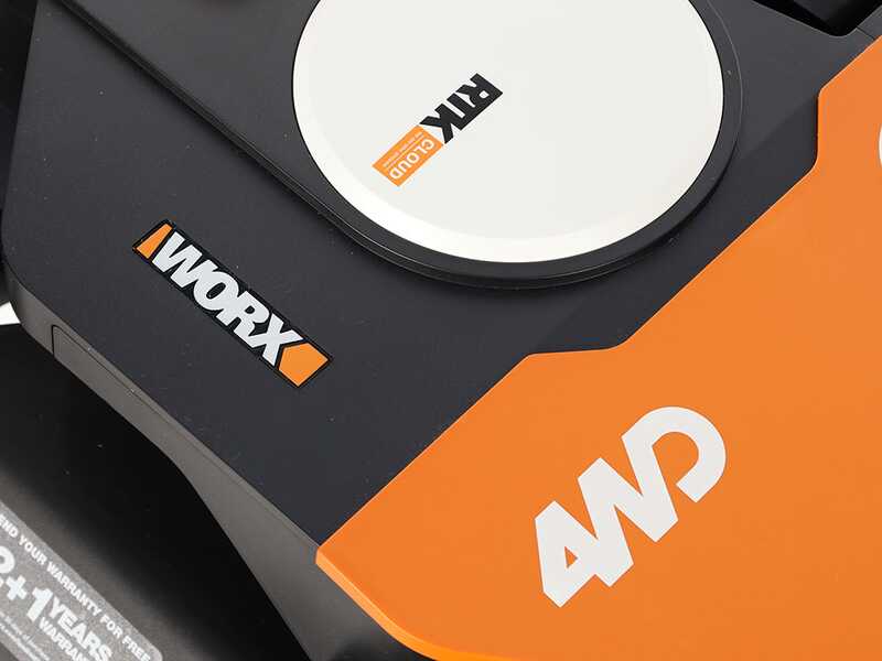 Worx Landroid Vision Cloud WR340E - Robot Tagliaerba 4WD - Senza impianto