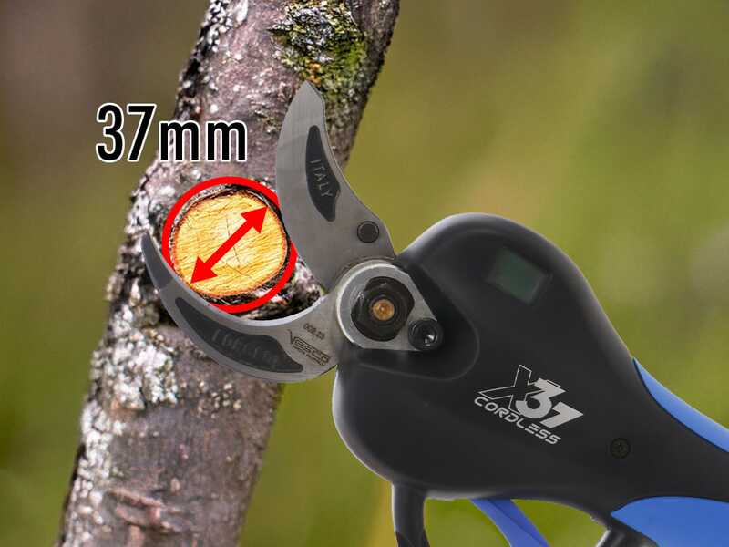 VESCO X37 - Forbice elettrica a batteria - 2x 21.6V 2.5Ah