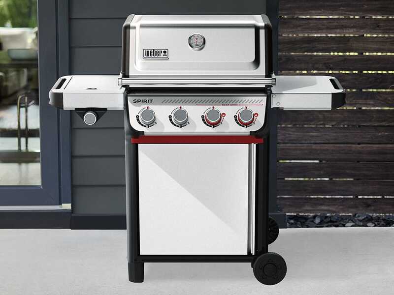 Weber Spirit S-435 - Barbecue a gas - Con fornello laterale