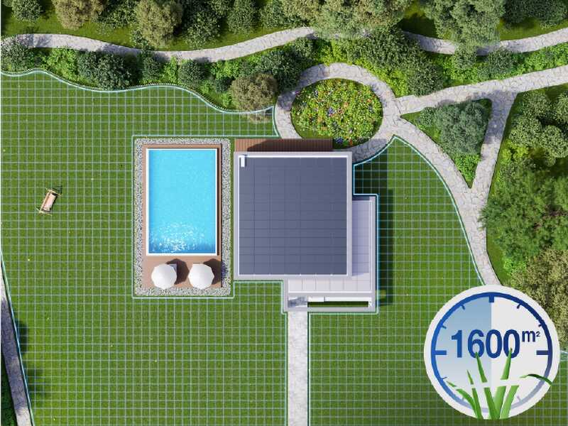 Ecovacs Goat A1600 LiDAR PRO - Robot tagliaerba - Senza impianto