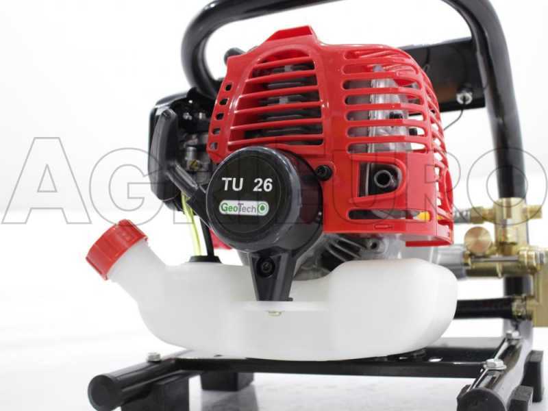 GeoTech SP 26 2T - Motopompa irrorazione a scoppio - 2 tempi miscela - 25 bar