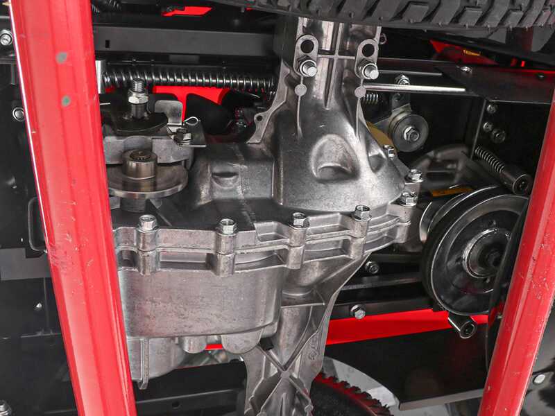 Geotech RM 75-610 BSM-H - Trattorino tagliaerba mini-rider con cambio idrostatico - Motore da 224cc