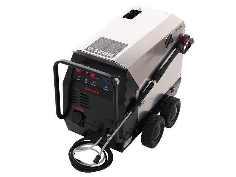 Idromatic Astra 200.15 - Idropulitrice ad acqua calda professionale trifase - 200 bar - 900 l/h