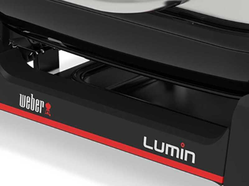 Weber Lumin Compact Black 1502044 - Barbecue elettrico portatile