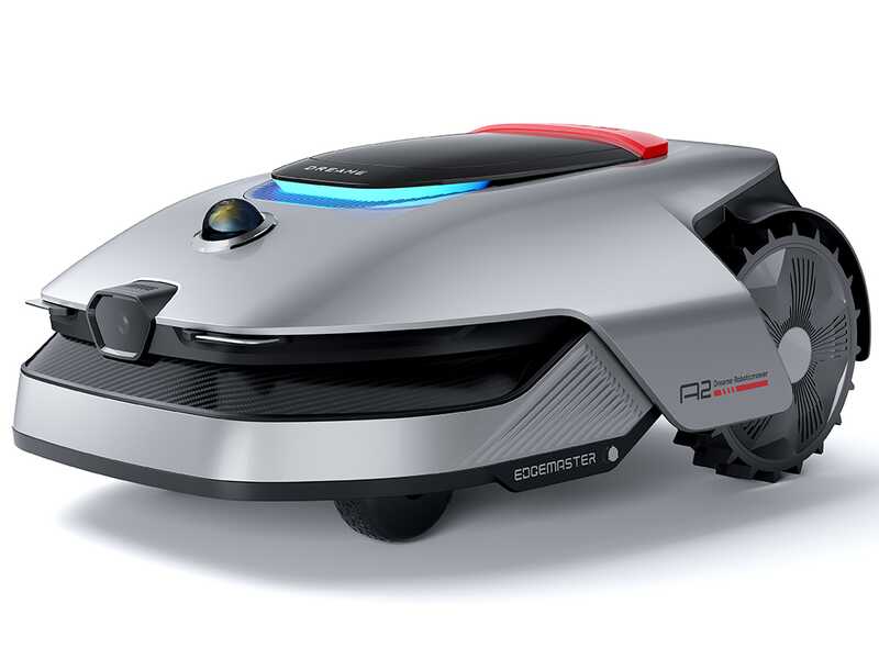 Robottiruohonleikkurin yksityiskohta