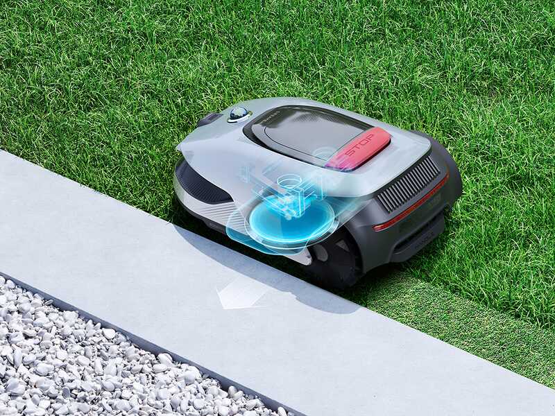 Robottiruohonleikkurin tunnistimet