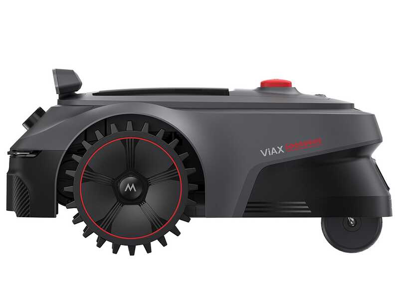 Robottiruohonleikkurin takasivu
