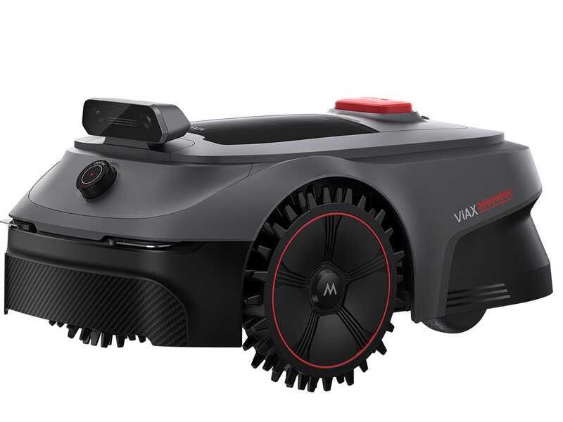 Robottiruohonleikkurin etuosa