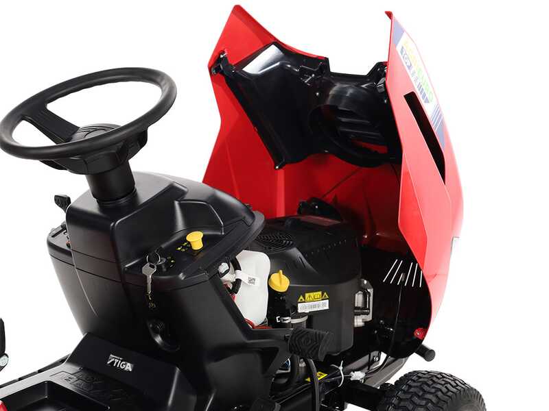 A 108 HD SD W - Trattorino tagliaerba - Cambio idrostatico - Scarico laterale - Mulching