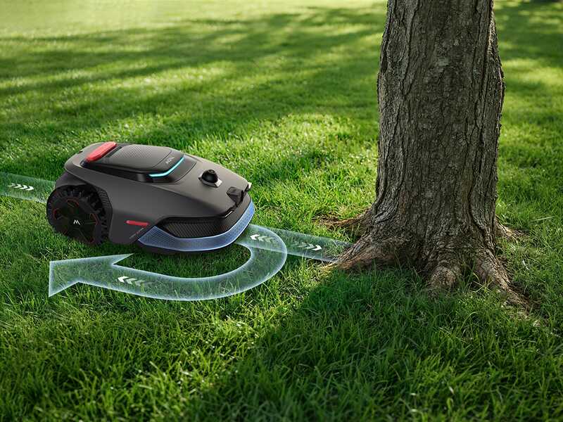 Robottiruohonleikkurin tunnistama maasto