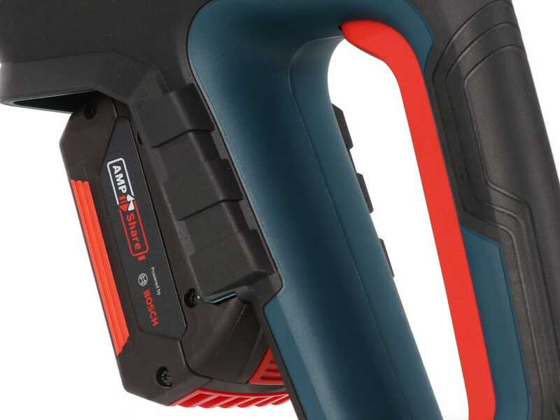 Bosch Professional GHE 18V-50 - Tagliasiepi a batteria 18V/5.5Ah - Nuovo caricatore GAL 12V/18V-80 PRO