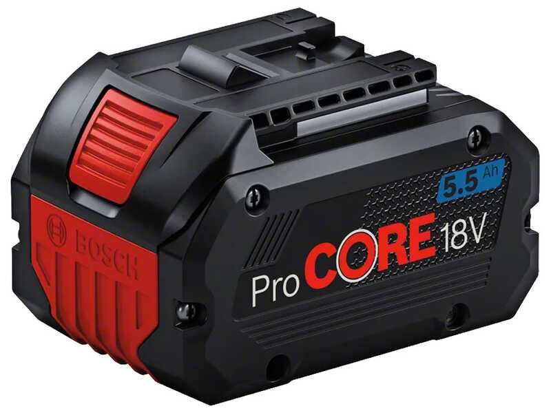 Bosch Professional GHE 18V-50 - Tagliasiepi a batteria 18V/5.5Ah - Nuovo caricatore GAL 12V/18V-80 PRO