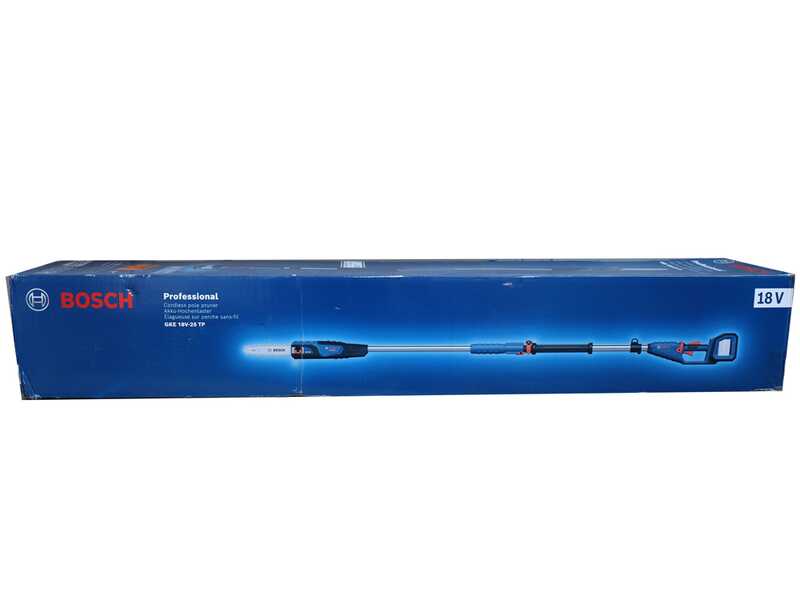 Bosch Professional GKE 18V-25T - Potatore elettrico a batteria su asta telescopica -18V 8Ah - Nuovo caricatore GAL 12V/18V-80 PRO