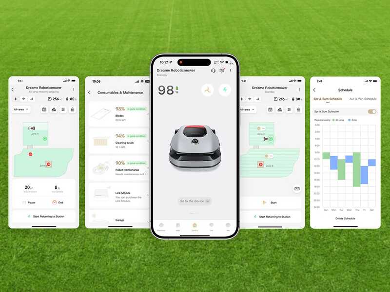 Dreame A1 Pro - Robot Tagliaerba - Senza impianto - Garage in omaggio