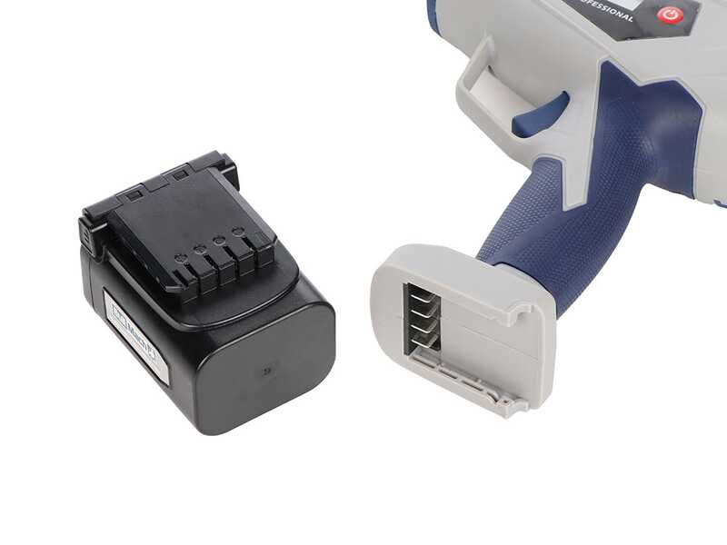 OUTLET - UTILIZZATO PER PROVA - Bullmach Arianna 60-40 - Legatrice per vigneto a batteria - 2 x 16.4V 2Ah