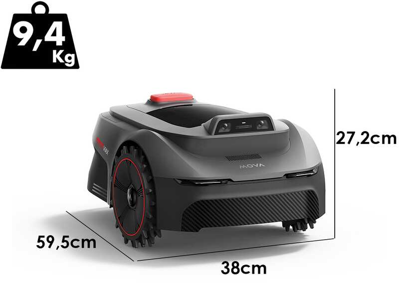 MOVA ViAX 250 - Robot Tagliaerba - Senza impianto - Garage incluso