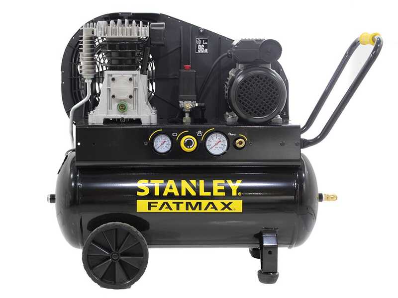 OUTLET - PICCOLI DIFETTI ESTETICI - Stanley Fatmax B 255/10/50 - Compressore aria elettrico monofase a cinghia - Motore 2 HP - 50 lt