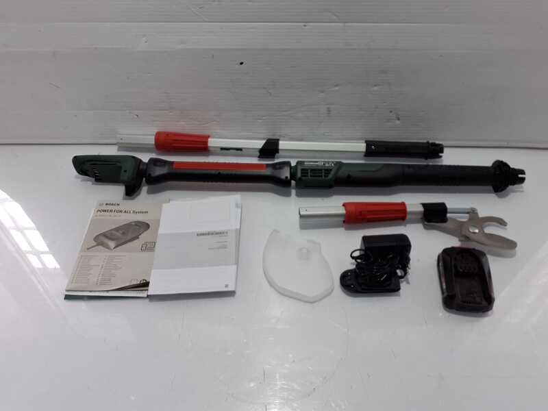 OUTLET - UTILIZZATO PER PROVA - Bosch AdvancedPrune 18V-45 - Forbice elettrica da potatura su asta - 18V - 2Ah