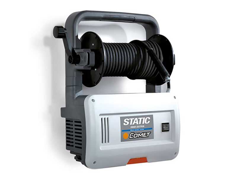 OUTLET - PICCOLI DIFETTI ESTETICI - Comet Static 1900 Extra - Idropulitrice a freddo a muro e portatile - 160 bar - 600 lt/h