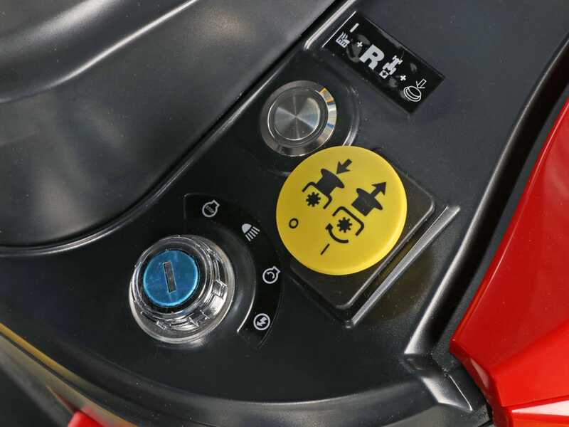 Efco EF 86L/12,5 K M - Trattorino tosaerba con scarico laterale e taglio mulching