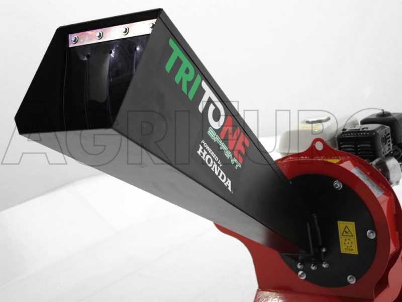 Ceccato Tritone Sprint - Biotrituratore a benzina professionale - Motore Honda GP 160