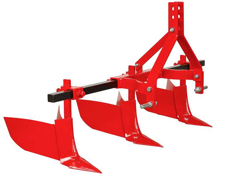 SC-T1 - Scavapatate registrabile a 1 ancora - Telaio da 150 cm - Per trattore con attacco a tre punti