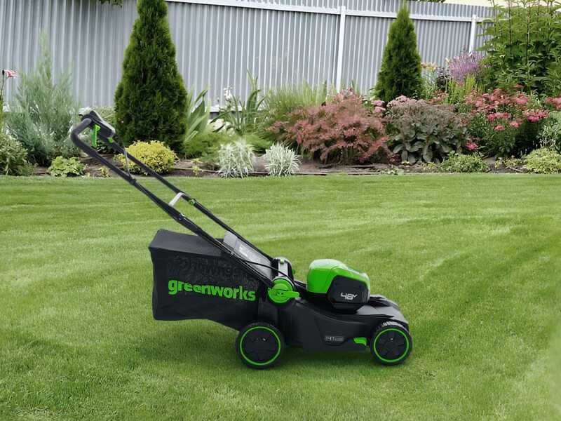 Greenworks GD48LM41II - Tagliaerba a batteria - 48V/4Ah - Taglio 41 cm