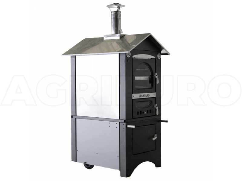Agrieuro - Forno a legna Medius 80 EXT INOX in Offerta