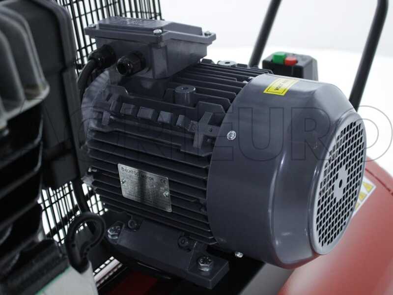 FIAC AB 300/598 - Compressore aria elettrica trifase a cinghia - Motore 5.5 HP - 270 lt