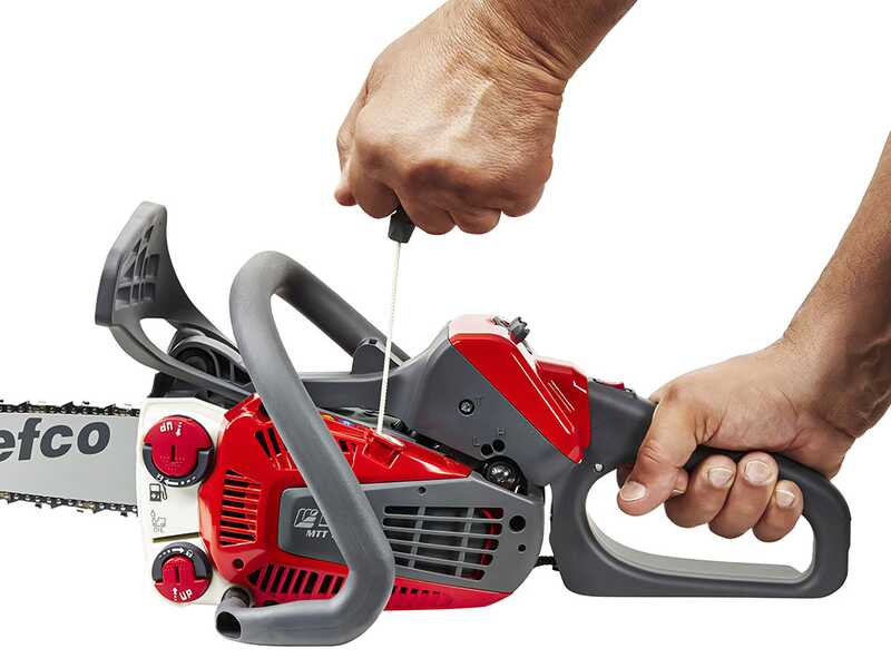 Efco MTT 2500 R - Motosega a scoppio da taglio - Lama carving da 25cm