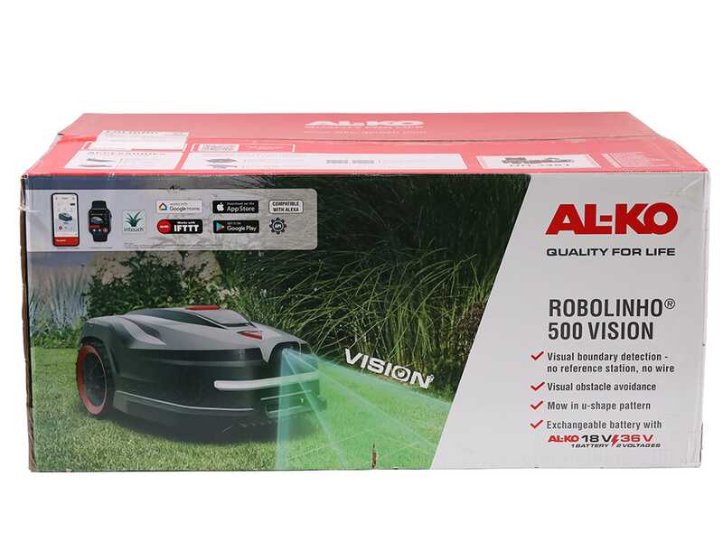 AL-KO Robolinho 500 VISION Easy - Robot tagliaerba - Senza impianto