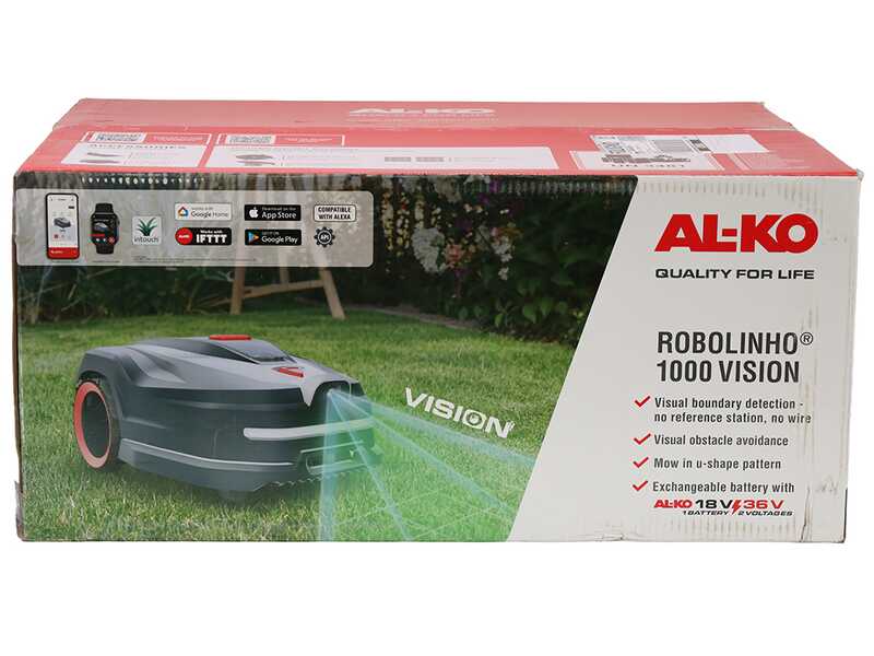 AL-KO Robolinho 1000 VISION Comfort - Robot tagliaerba - Senza impianto