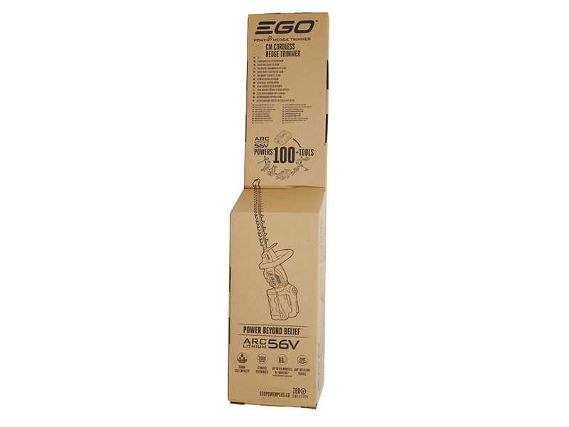 EGO HT 6510 E - Tagliasiepi a batteria brushless lama da 65 cm - 56V / 5Ah