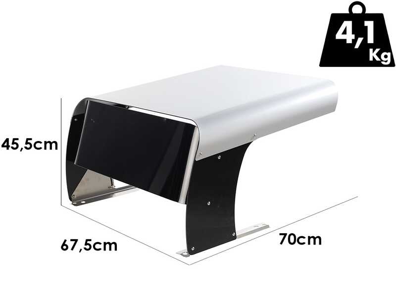 Copristazione universale Vader Light per robot rasaerba - 70 x 67,5 x 45,5 cm