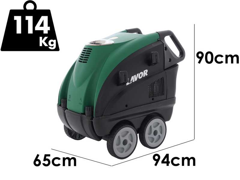 Lavor MOSEL 1515 T - Idropulitrice ad acqua calda professionale - Pressione 180 bar max - 900 l/h