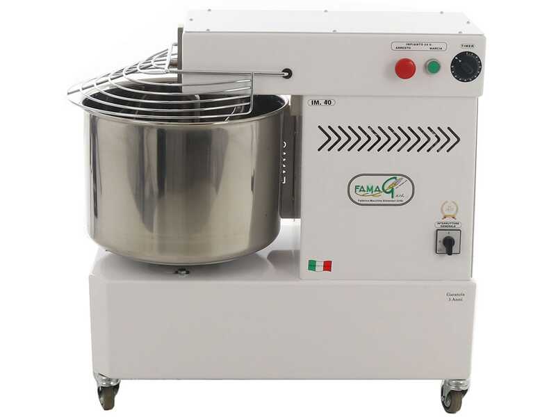 OUTLET - PICCOLI DIFETTI ESTETICI - Famag IM 40/400 1 Velocit&agrave; - Impastatrice a spirale 38 Kg trifase
