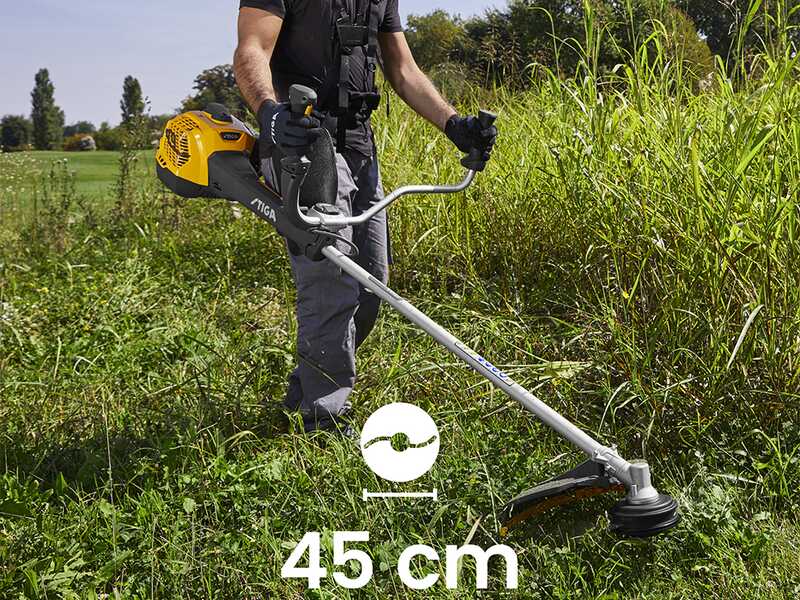 Stiga BC 760 B - Decespugliatore a scoppio professionale - Impugnatura doppia