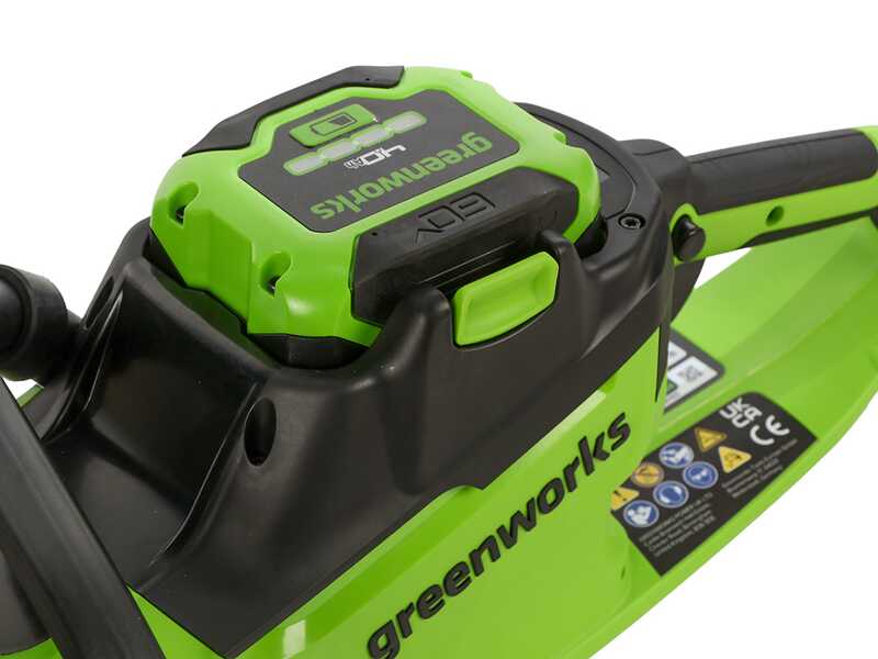 Greenworks CS40O6 - Motosega a batteria 60V 4Ah - Lama da 40cm
