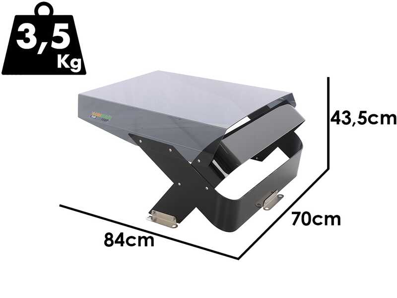 Copristazione universale Mobius L per robot rasaerba - 84 x 70 x 43,5 cm