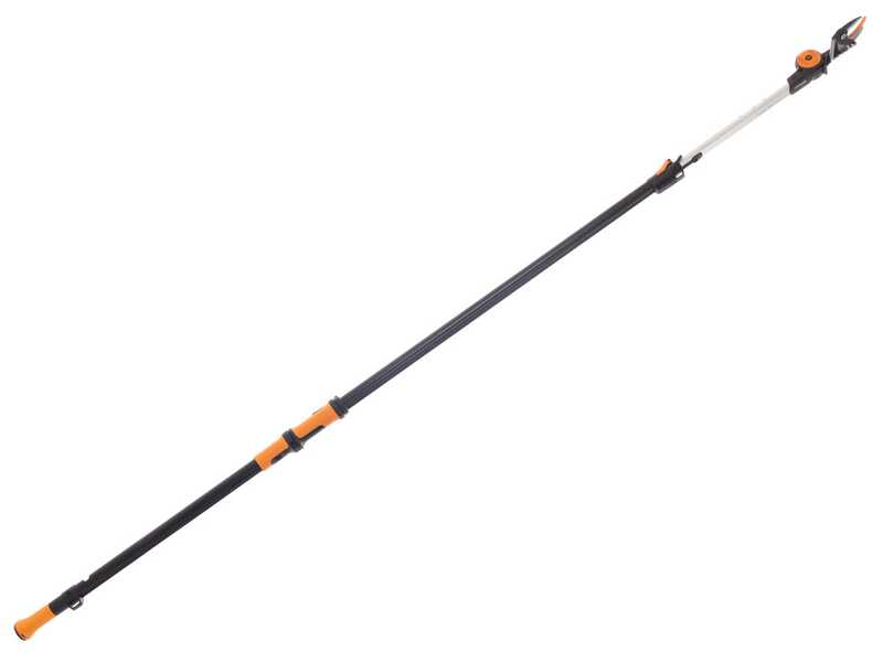 Fiskars UPX96 - Forbicione da potatura telescopico professionale - 240/400 cm - 2 Posizioni di taglio