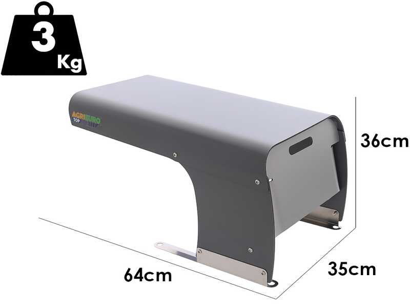 Copristazione universale Vader Micro per robot rasaerba - 64 x 35 x 36 cm