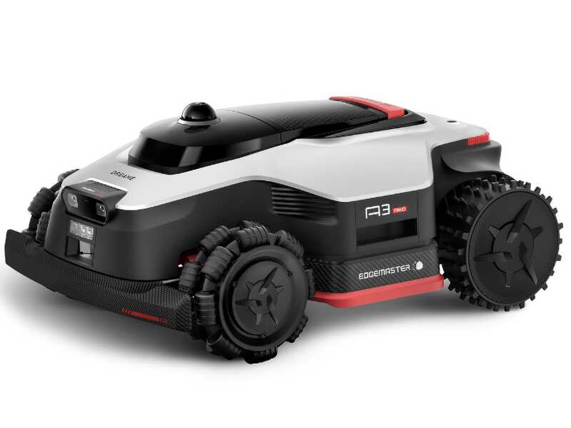 Robottiruohonleikkurin pyörärakenne