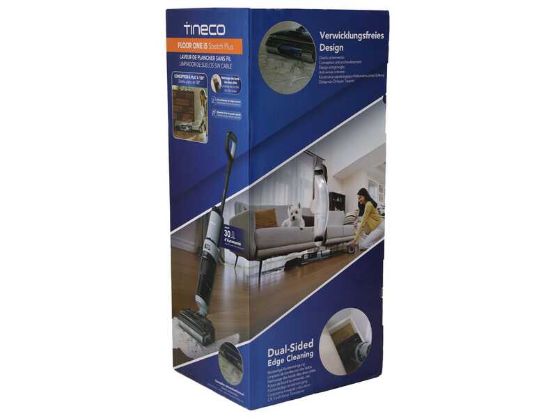Tineco Floor One i5 Stretch Plus - Lavapavimenti a batteria - 3 in 1: lava, asciuga e aspira