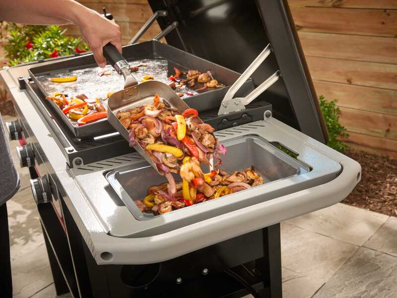 Weber Piastra Premium Slate GP 71cm - Barbecue a gas