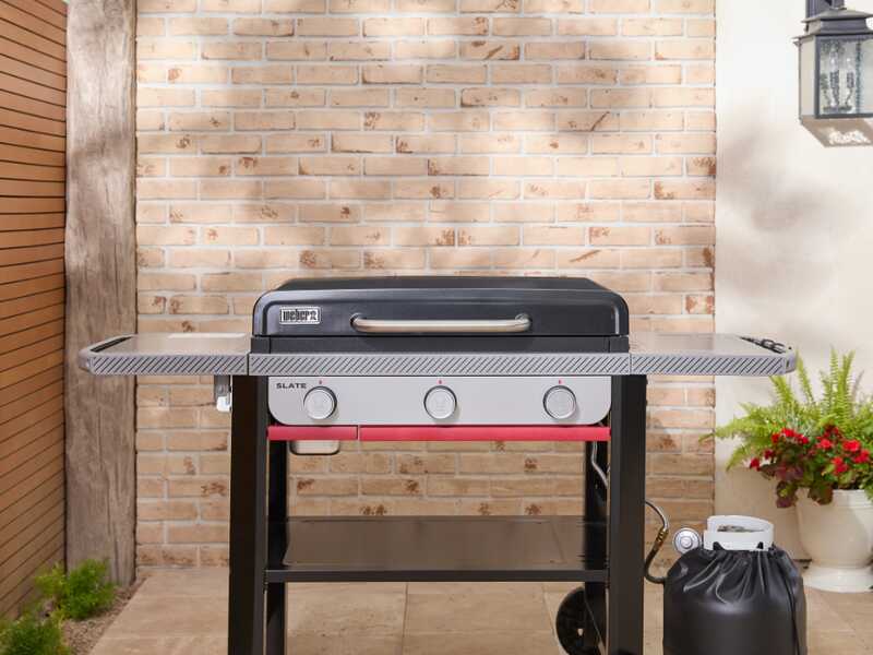 Weber Piastra Premium Slate GP 71cm - Barbecue a gas