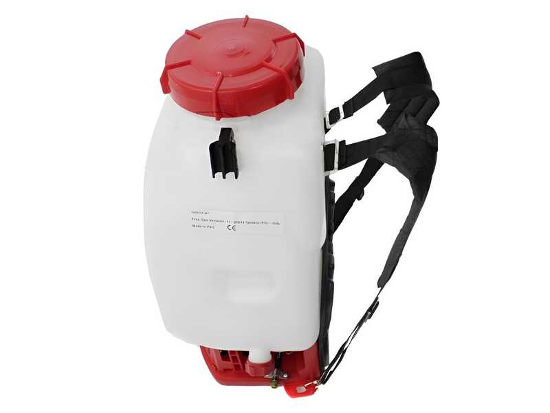 GeoTech SP 250 E - Pompa irroratrice a batteria - A spalla + trolley - 25L