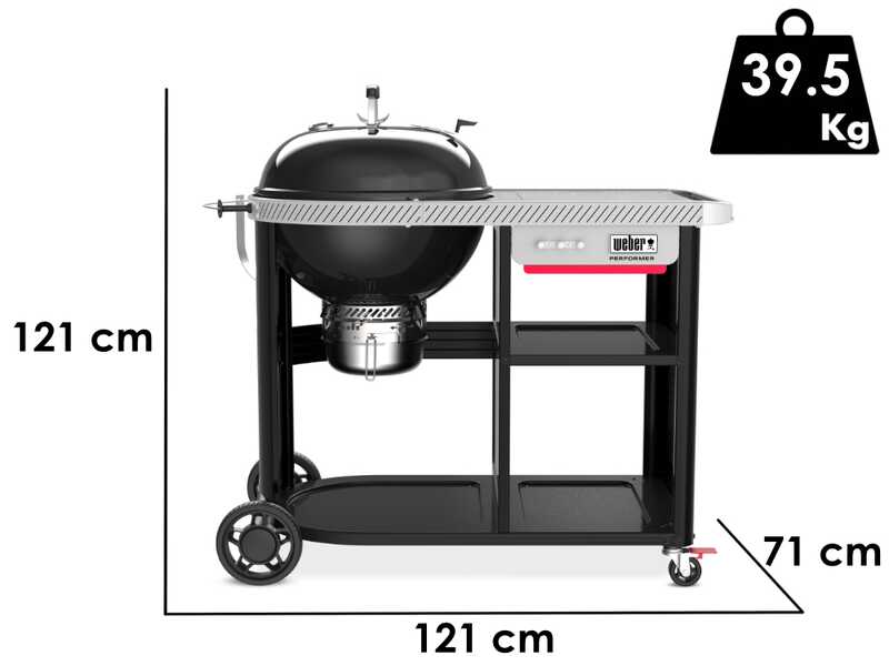 Weber Performer Premium - Barbecue a carbone