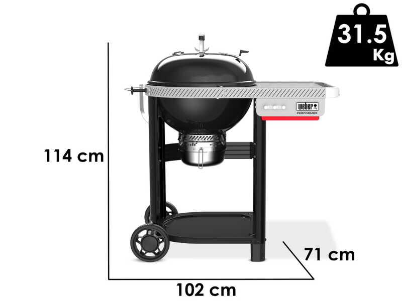 Weber Performer - Barbecue a carbone