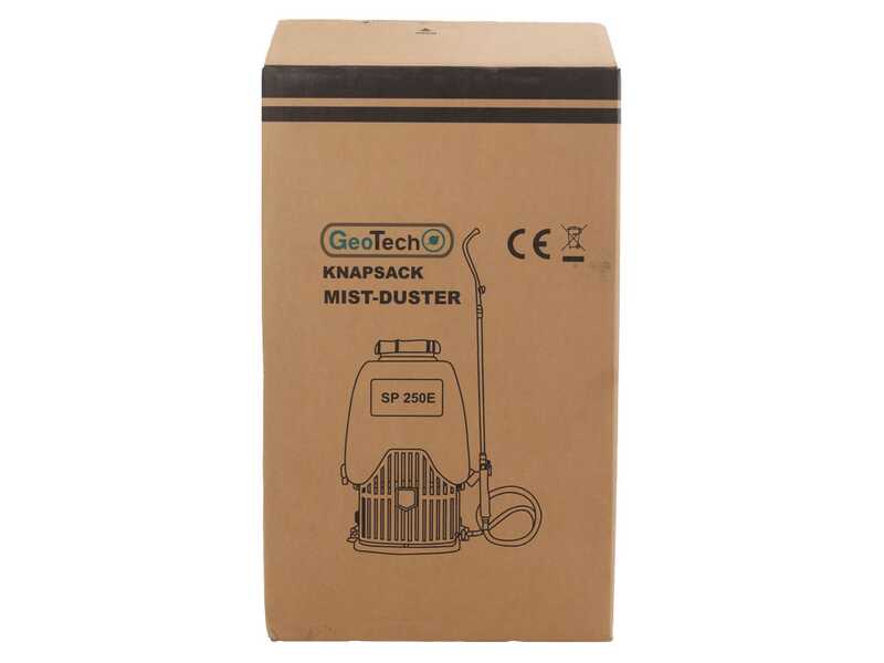 GeoTech SP 250 E - Pompa irroratrice spalleggiata a batteria - 25L